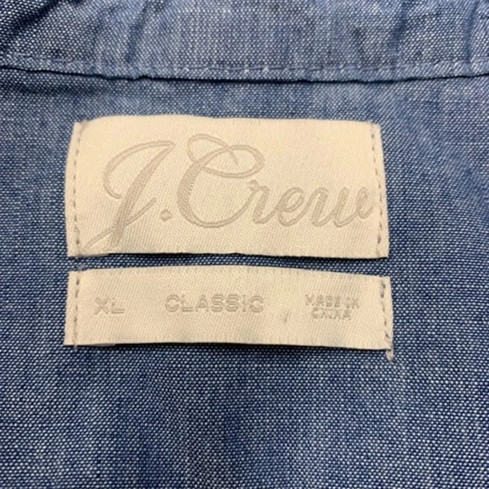 J. Crew Blue Long Sleeve Dress - Picture 7 of 9